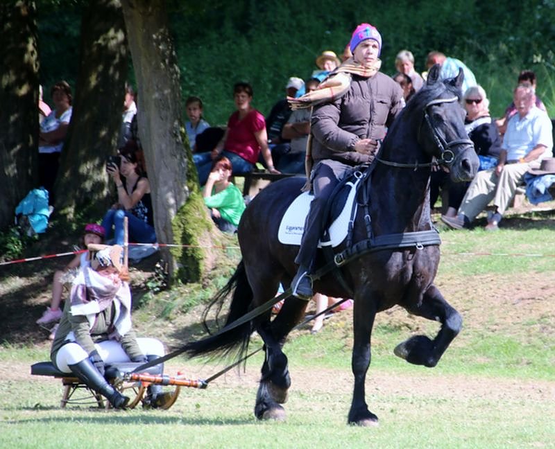 Gefahren und geritten