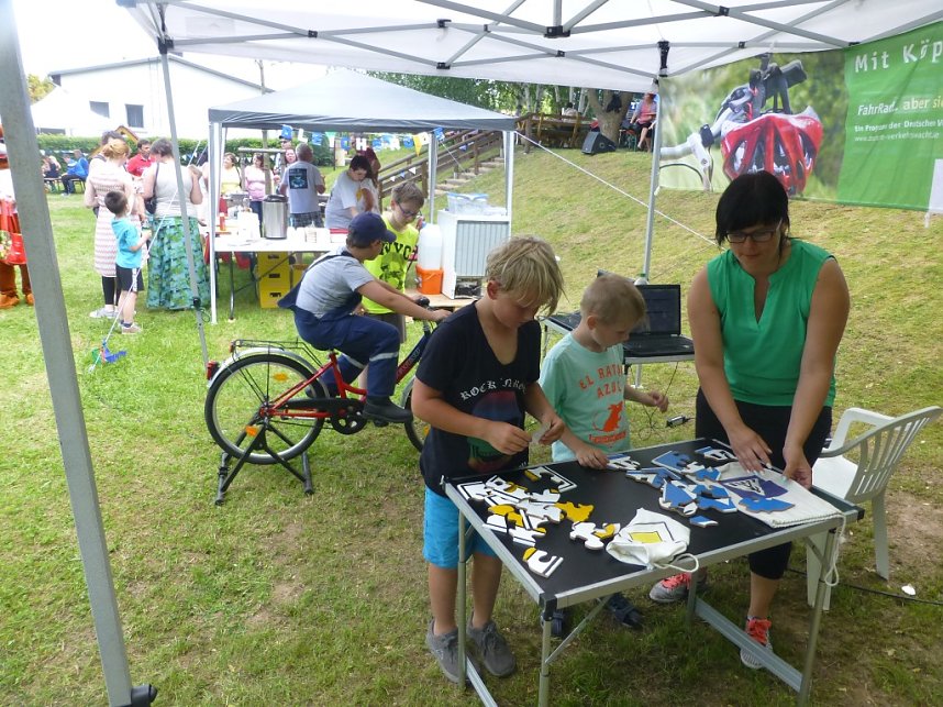 Fahr Rad, aber sicher - Verkehrssicherheitstag in Bleicherode