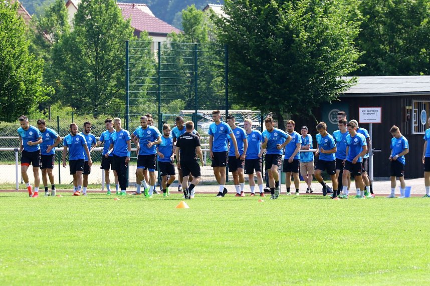 Trainingsauftakt in Rottleberode