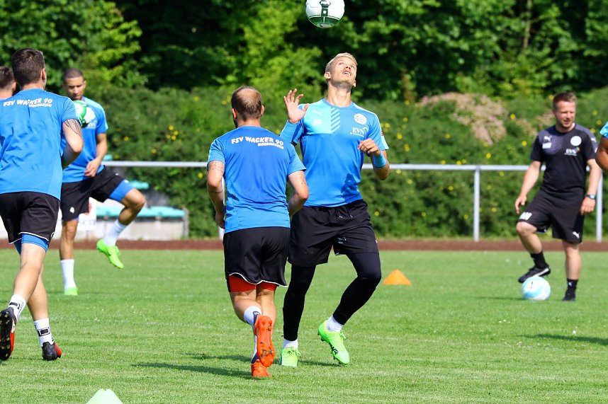 Trainingsauftakt in Rottleberode