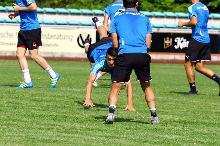 Trainingsauftakt in Rottleberode