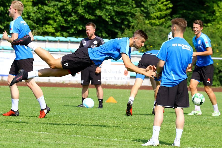 Trainingsauftakt in Rottleberode