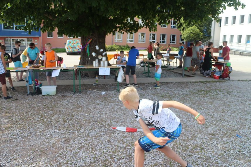 Sommerfest der Petersbergschule in Nordhausen
