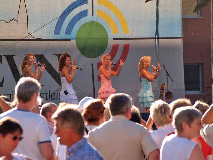 Musikalische Energie auf dem Berg