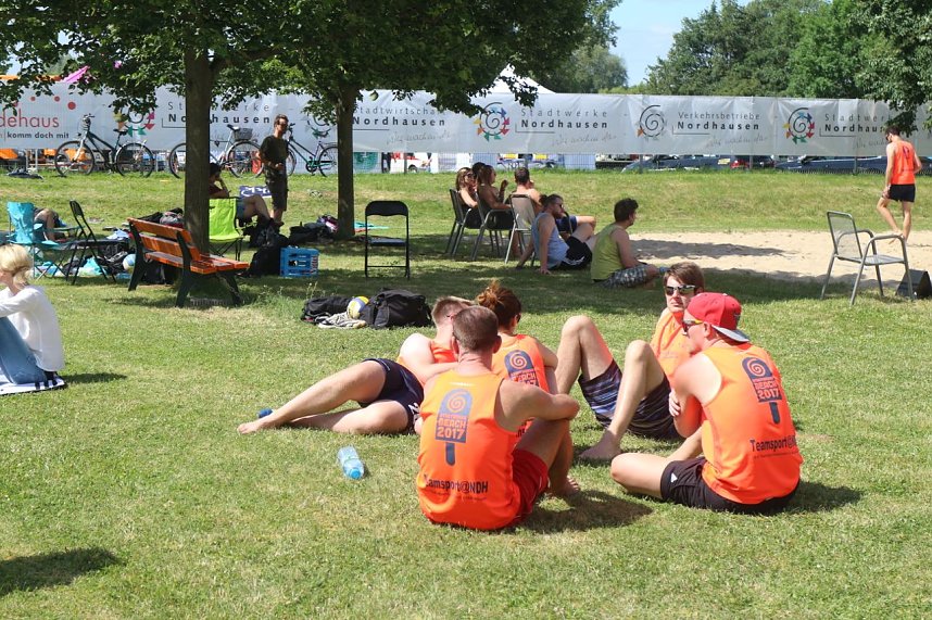 Stadtwerke Beachcup 2017 bei den Bielener Kiesgew&auml;ssern