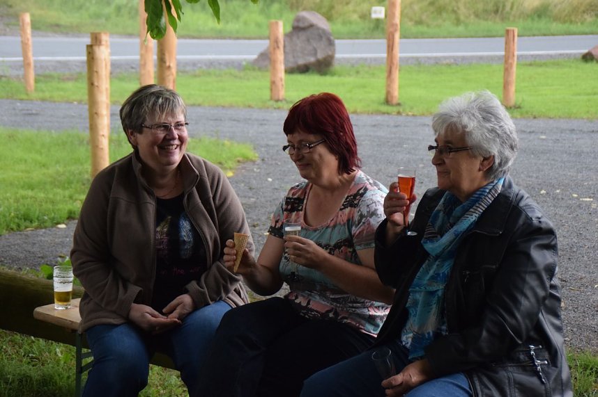 Dorfplatz in Buchholz er&ouml;ffnet