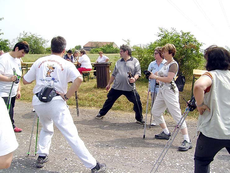 Walking in der Goldenen Aue