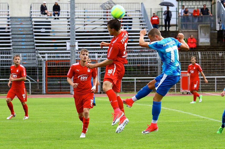 2:2 im Testspiel gegen Zwickau