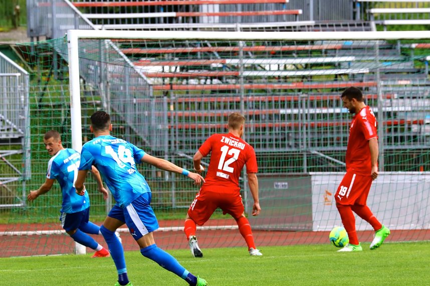 2:2 im Testspiel gegen Zwickau