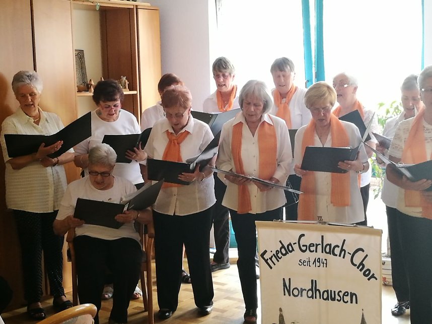 Frieda-Gerlach-Chor zum 70. Geburtstag