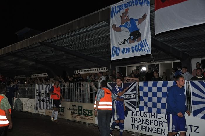 Wacker gegen FC Rot-Wei&szlig; Erfurt