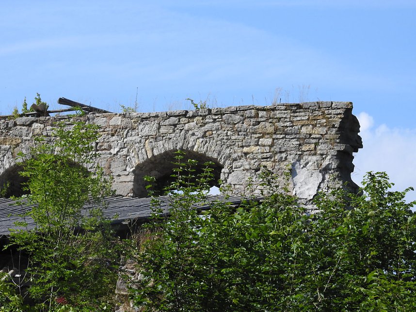 Peter Blei auf der Burg Strau&szlig;berg