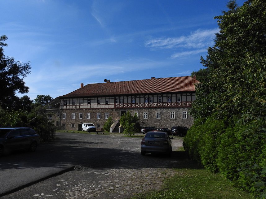 Peter Blei auf der Burg Strau&szlig;berg
