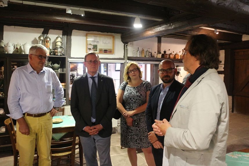 Ministerpr&auml;sident Bodo Ramelow zu Besuch in Nordhausen