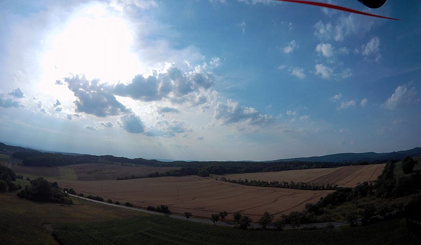 Am Boden und in der Luft