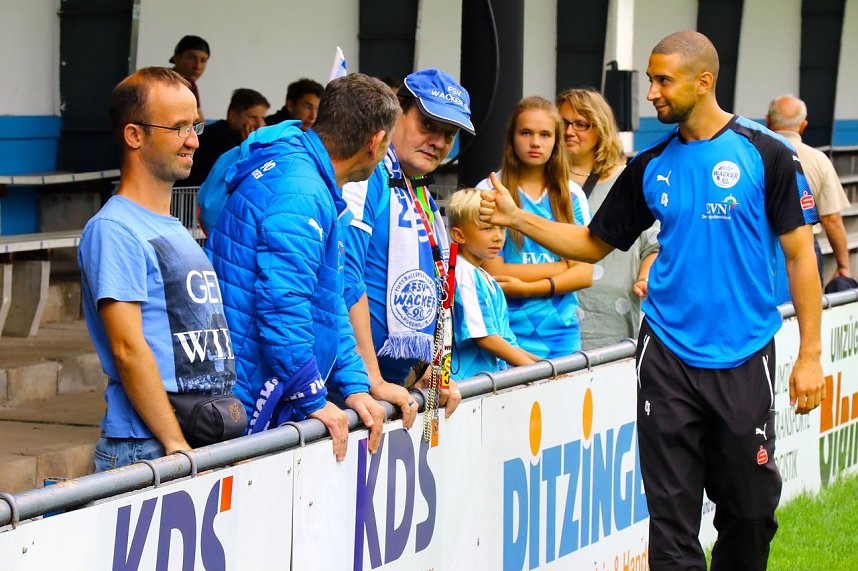 Fanfest und Test gegen Plauen