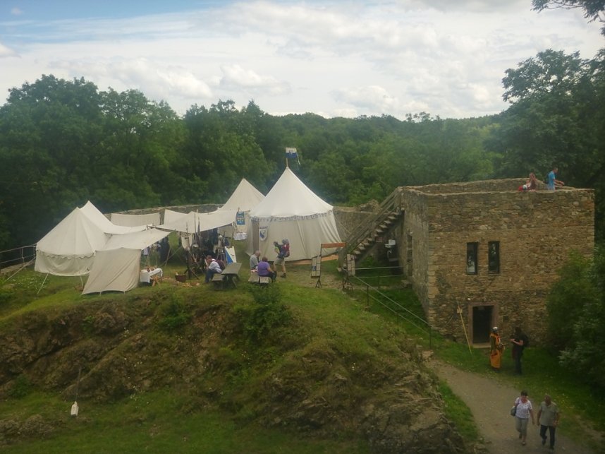 Gelebtes Mittelalter auf Burg Falkenstein