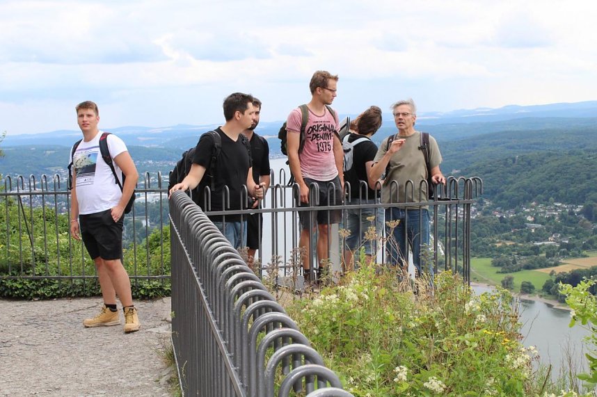 Auf dem Drachenfels bei K&ouml;nigswinter (NRW)