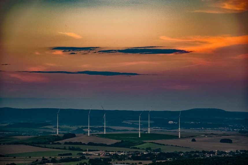 Abendspaziergang bei Bleicherode