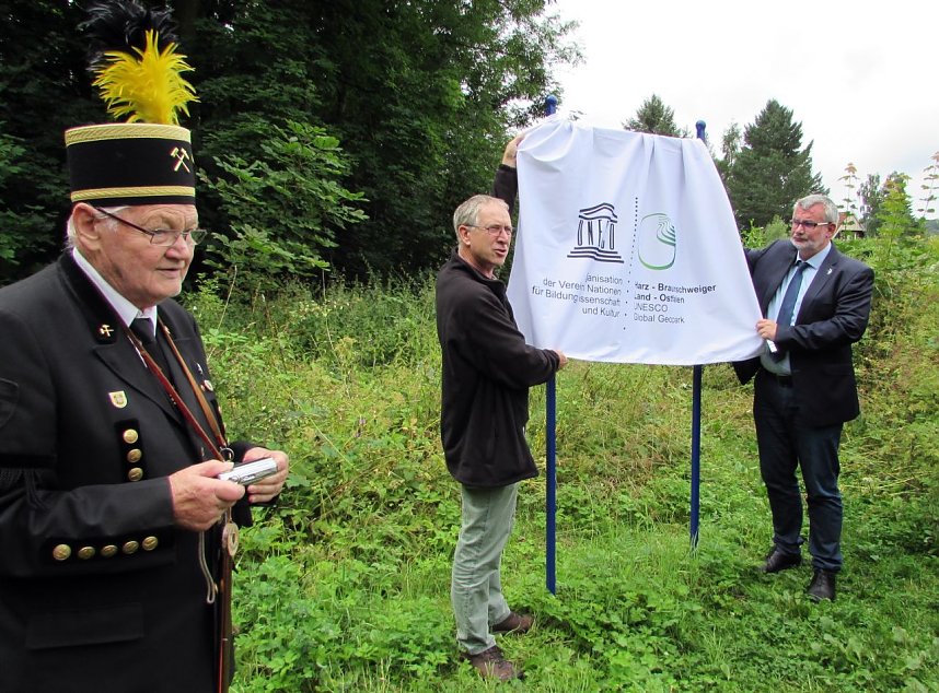 Infotafel an der Langen Wand
