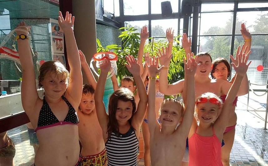 Schulanfangsparty im Badehaus