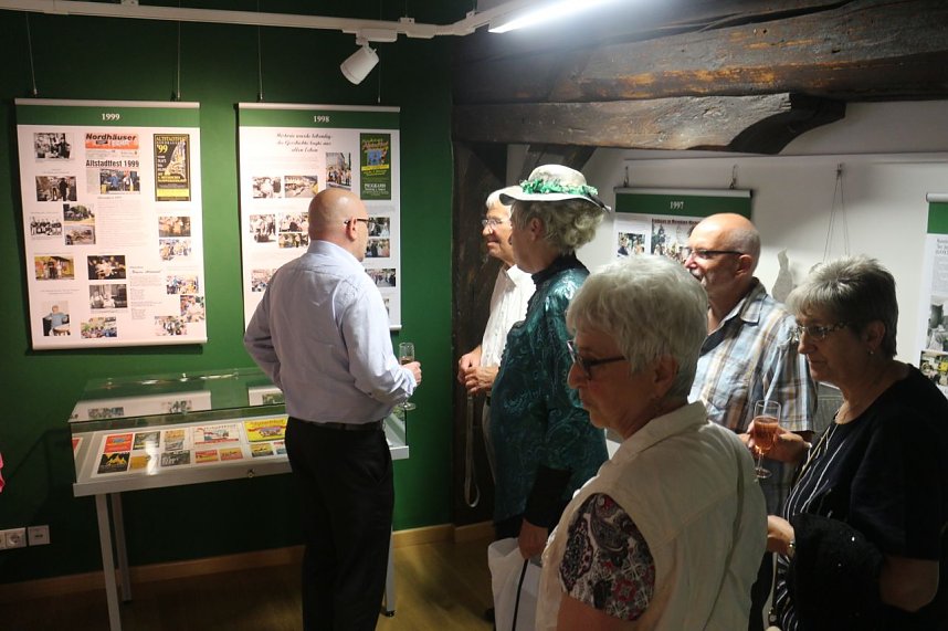 22. Jahre Altstadtfest Nordhausen - Ausstellungser&ouml;ffnung in der Flohburg