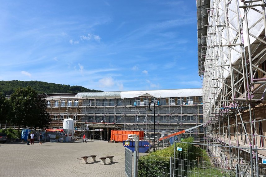 An den Schulen in Werther und Bleicherode finden derzeit Bauarbeiten statt