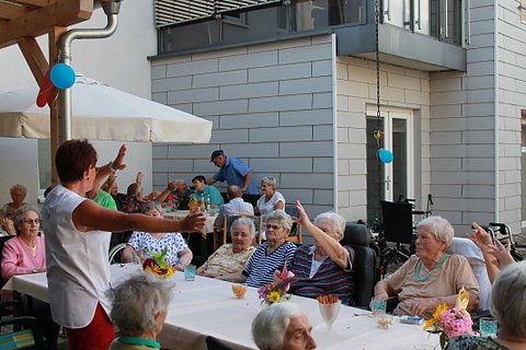 Sommerfest im DRK Pflegeheim Heringen