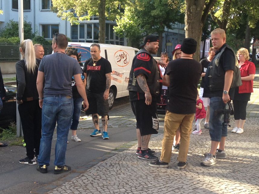 Privat-Party mit Haudegen