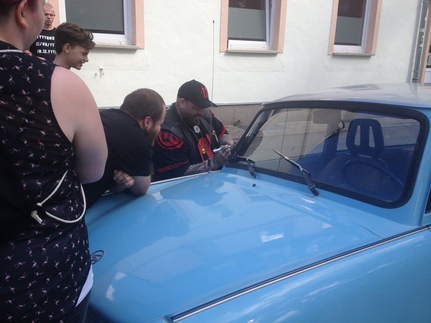 Privat-Party mit Haudegen