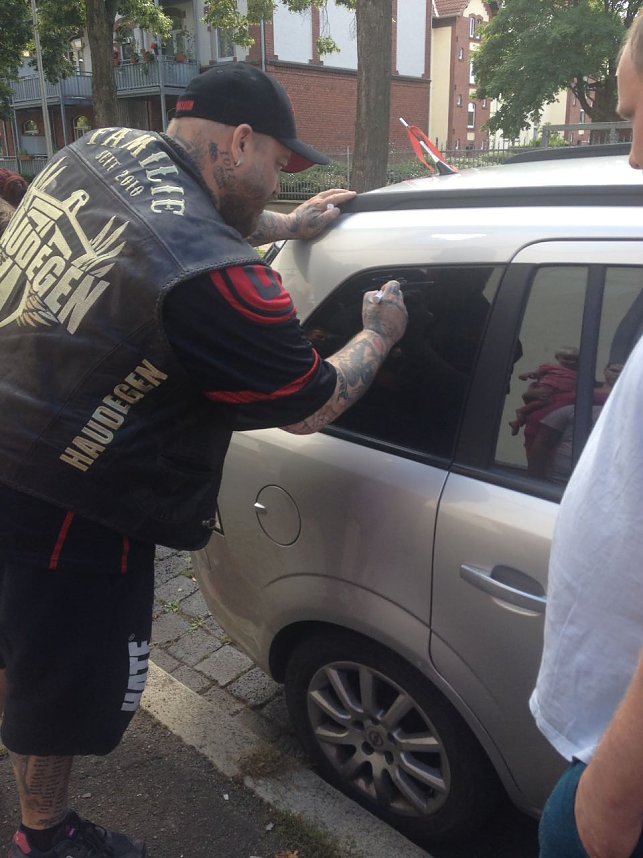 Privat-Party mit Haudegen