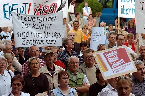 Demo f&uuml;r das Theater Nordhausen
