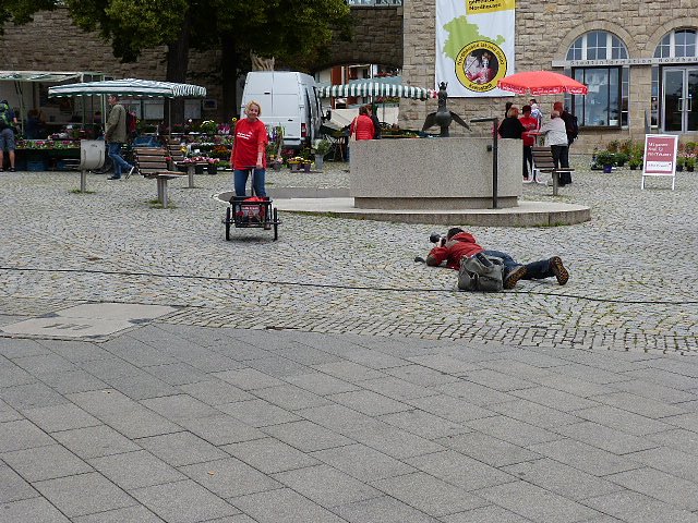 Wahlkampf zwischen Obst und Gem&uuml;se