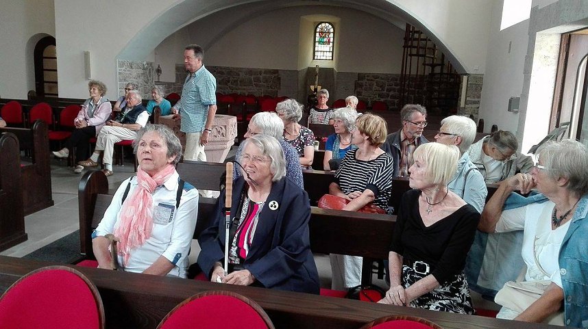 33 erwartungsvolle Mitglieder der Kirchengemeinde Blasii-Altendorf genossen letzte Woche einen gemeinsamen Ausflug in das Eichsfeld.