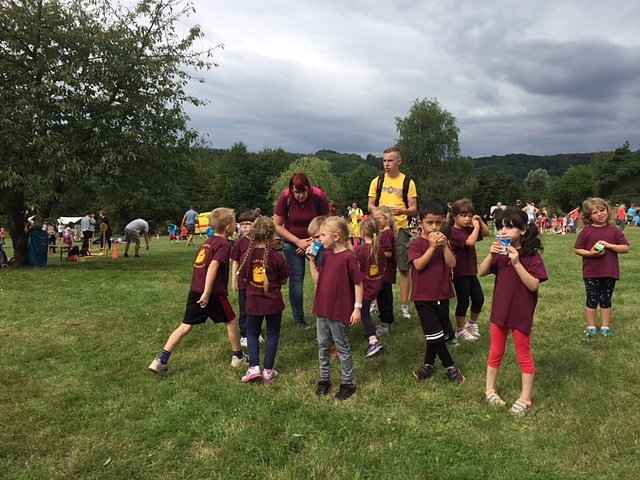 Gro&szlig;er Sport- und Spieltag bei der Firma Knauf in Rottleberode