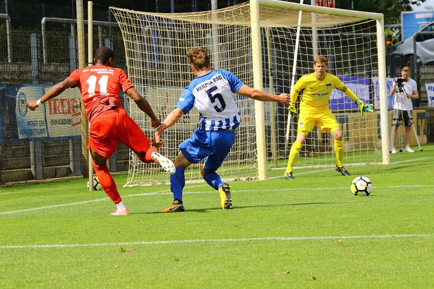 Wieder nicht belohnt - Wacker verliert bei Hertha