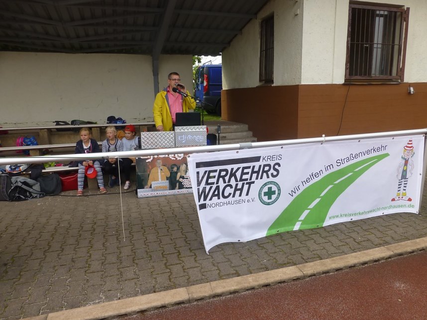 Schulanfangsaktionstag auf dem Hohekreuz-Sportplatz