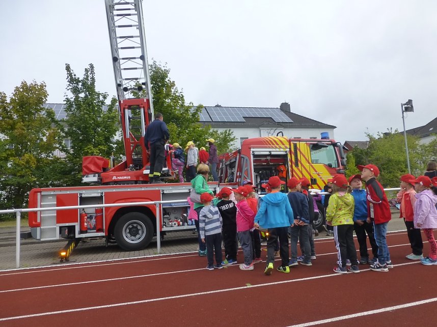 Schulanfangsaktionstag auf dem Hohekreuz-Sportplatz