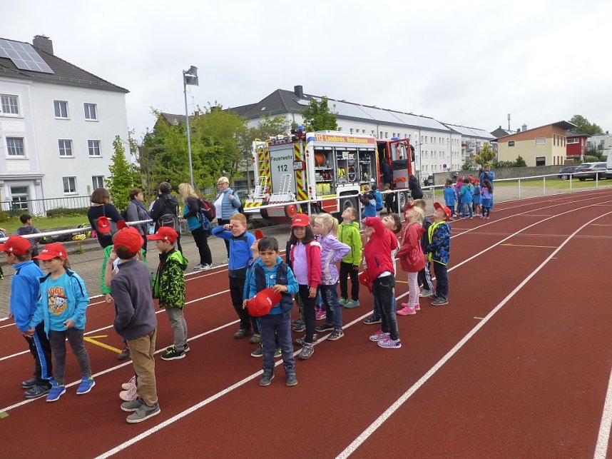 Schulanfangsaktionstag auf dem Hohekreuz-Sportplatz