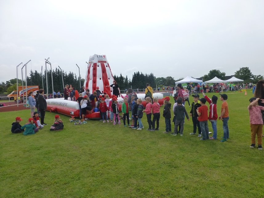 Schulanfangsaktionstag auf dem Hohekreuz-Sportplatz
