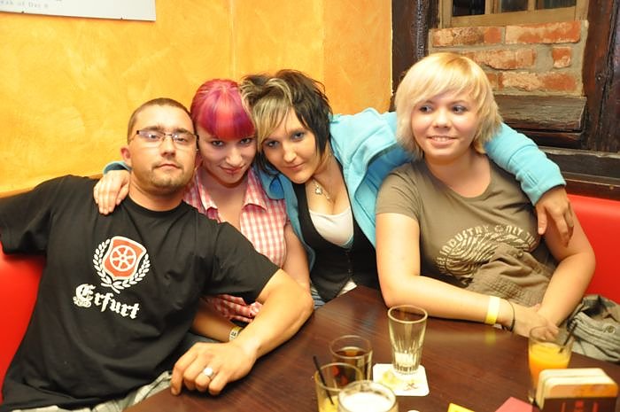 Partystimmung am Grimmel