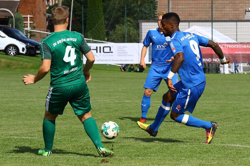 4:1 gewann Wacker im Pokal gegen Siemerode