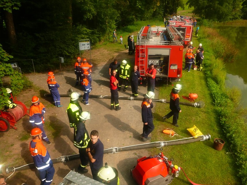 Zeltlager der Jugendfeuerwehren
