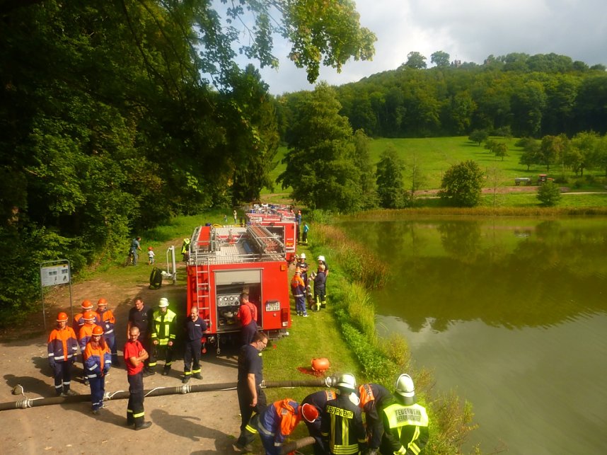 Zeltlager der Jugendfeuerwehren