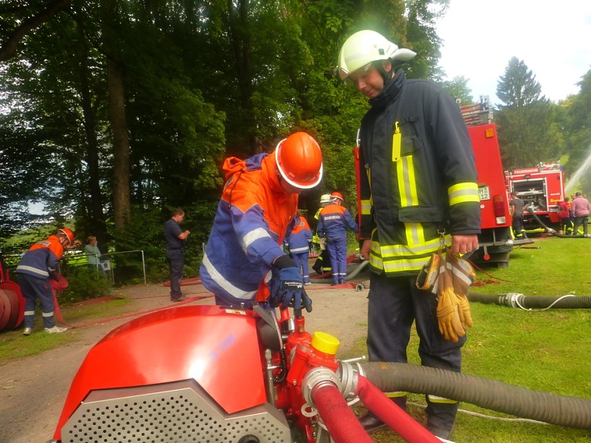 Zeltlager der Jugendfeuerwehren