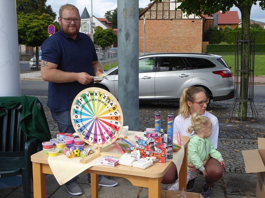 Jubil&auml;umsmarkt in Ellrich mit Seniorenwerk Asternhof