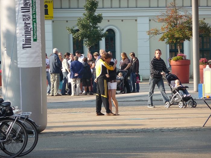 Mitten durch die Stadt