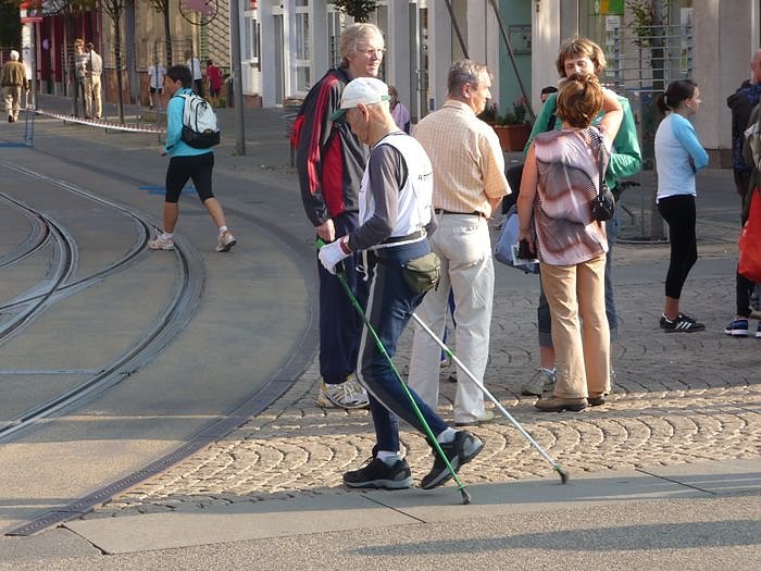 Mitten durch die Stadt