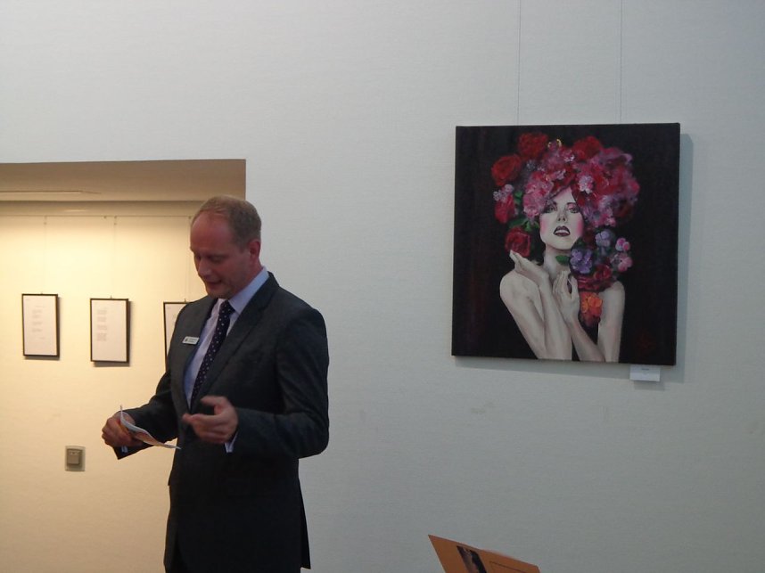 Rum&auml;nische Kunst in der KSK-Galerie