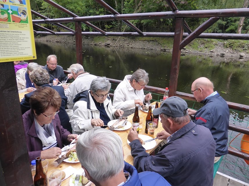 Die Herzsportgruppe unterwegs im Harz